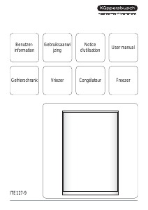 Bedienungsanleitung Küppersbusch ITE 127-9 Gefrierschrank