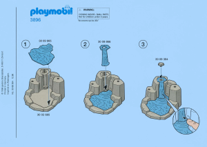 Handleiding Playmobil set 3896 Magic Feeën waterval