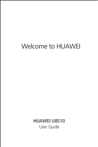 Bruksanvisning Huawei Ideos X3 Mobiltelefon