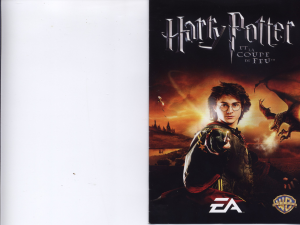 Mode d’emploi Sony PlayStation 2 Harry Potter et la Coupe de Feu