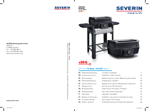 Manuale Severin PG 8106 Barbecue