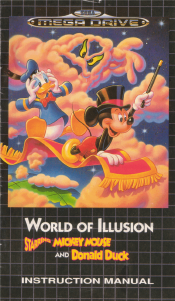 Mode d’emploi SEGA Megadrive World of Illusion