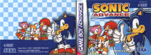 Mode d’emploi Nintendo GameBoy Advance Sonic Advance
