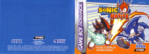 Mode d’emploi Nintendo GameBoy Advance Sonic Battle