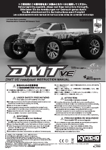 Handleiding Kyosho 30843 DMT VE Radiobestuurbare auto