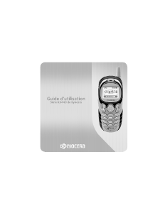 Mode d’emploi Kyocera KX444 Téléphone portable