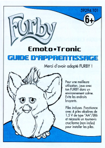 Mode d’emploi Hasbro Furby Emoto-Tronic