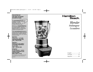 Handleiding Hamilton Beach 53205 Wave Maker Blender