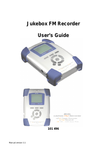 Handleiding ARCHOS Jukebox FM Mp3 speler