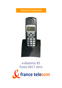 Mode d’emploi France Telecom DECT 2010 Téléphone sans fil