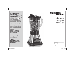 Handleiding Hamilton Beach 58143 Wave Crusher Blender