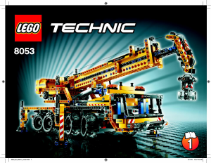 Manual de uso Lego set 8053 Technic Grúa móvil
