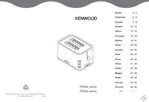 Manual Kenwood TTP102 Toaster