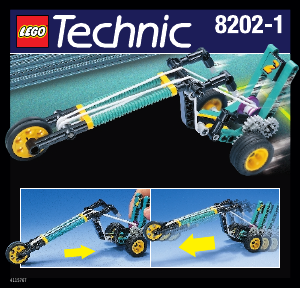 Handleiding Lego set 8202 Technic Bungee chopper