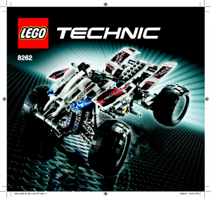Handleiding Lego set 8262 Technic Quad