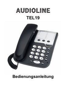 Handleiding Audioline TEL19 Telefoon