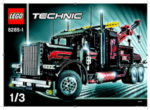 Brugsanvisning Lego set 8285 Technic Bjærgningskøretøj