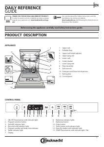 Manual Bauknecht IBIO 3C33 E Dishwasher