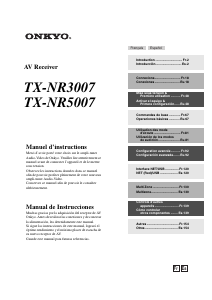 Mode d’emploi Onkyo TX-NR5007 Récepteur