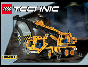 Bedienungsanleitung Lego set 8431 Technic Kran-Truck