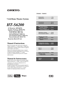 Manual de uso Onkyo HT-S6200 Sistema de home cinema