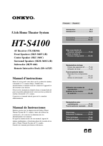Mode d’emploi Onkyo HT-S4100 Système home cinéma