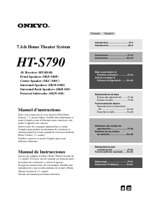 Manual de uso Onkyo HT-S790 Sistema de home cinema