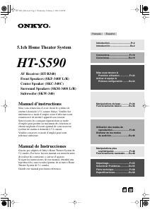 Manual de uso Onkyo HT-S590 Sistema de home cinema