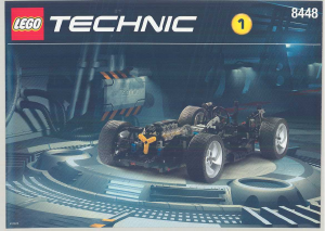 Handleiding Lego set 8448 Technic Super car