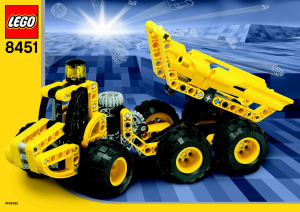 كتيب ليغو set 8451 Technic شاحنة قلابة