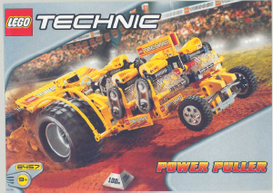 Handleiding Lego set 8457 Technic Power puller