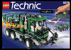 Handleiding Lego set 8479 Technic Barcode truck