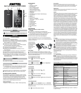 Mode d’emploi Switel S4502D Spark Téléphone portable