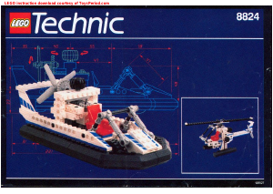 Bedienungsanleitung Lego set 8824 Technic Luftkissenboot