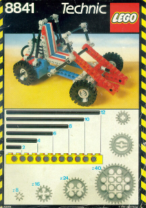 Bruksanvisning Lego set 8841 Technic Buggy