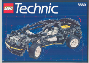 Brugsanvisning Lego set 8880 Technic Superbil