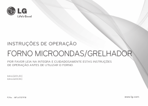 Manual LG MH6589DRC Micro-onda