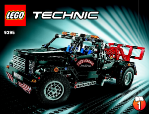 Manuál Lego set 9395 Technic Odtahový pick-up 2 v 1