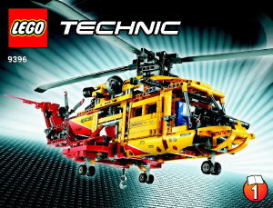 Hướng dẫn sử dụng Lego set 9396 Technic Máy bay trực thăng