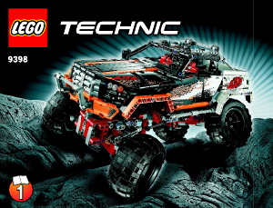 Brugsanvisning Lego set 9398 Technic Lækker 4x4