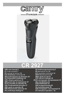 Manual Camry CR 2927 Aparat de ras