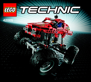 Instrukcja Lego set 42005 Technic Monster truck