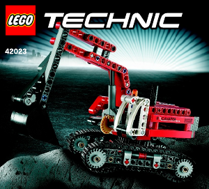 Käyttöohje Lego set 42023 Technic Työmaa-ajoneuvot