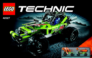 Instrukcja Lego set 42027 Technic Pustynna wyścigówka