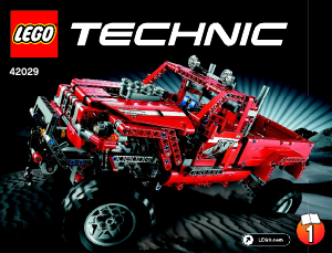 Instrukcja Lego set 42029 Technic Ciężarówka po tuningu