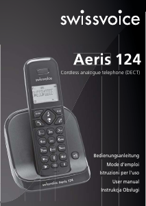 Mode d’emploi Swissvoice Aeris 124 Téléphone sans fil