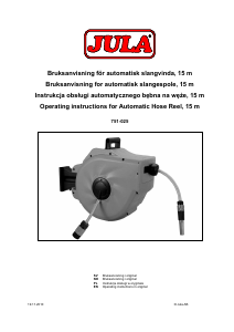 Handleiding Jula 751-025 Tuinslanghaspel