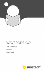 Manual Sunstech Wavepods Go Auscultador