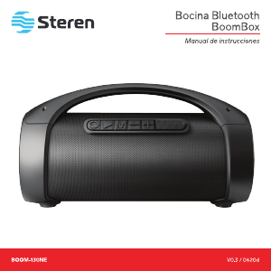 Manual de uso Steren BOOM-130NE Altavoz