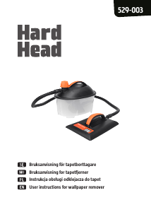 Instrukcja Hard Head 529-003 Urządzenia do usuwania tapet